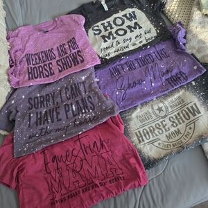 Bella Canvas Women's Short Sleeve Tees - Pink, Purple, Gray